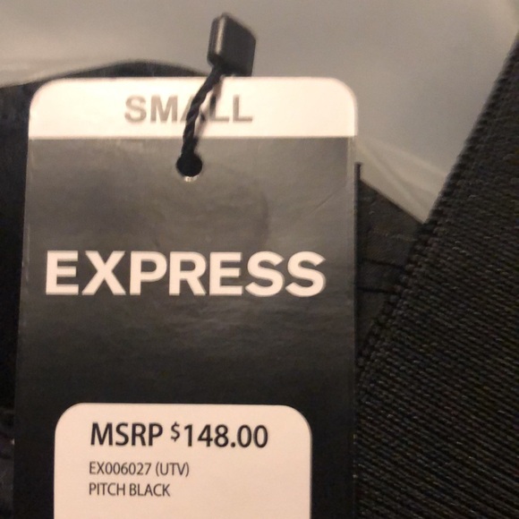 NWT Mens Express Lightweight Bomber Jacket ( Pitch Black) - Picture 8 of 8